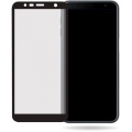 Mobilize Display Protective Plastic Film - Mobilize Glass Screen Protector - Black Frame - Samsung Galaxy J6+ -